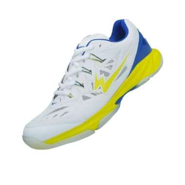 EAGLE PNR SUPERBLAST SUPER BLAST Sepatu Badminton Olahraga Bulutangkis Bulu Tangkis Pria 38 Putih Su