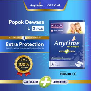 Pampers Dewasa Perekat L2 Terbaik Serap Tinggi (+ indikator) -