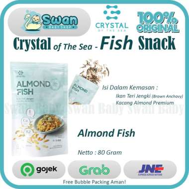 Crystal of The Sea Almond Fish Snack 80gr