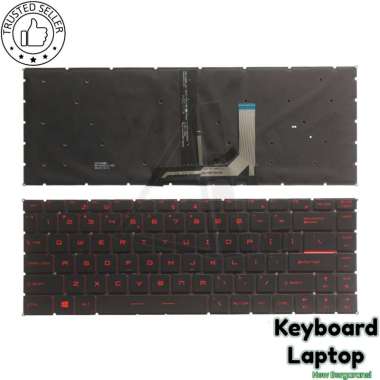 Laptop Keyboard MSI GF65 Thin 9SD MSI GF65 Thin 9SE Keyboard Laptop RED BACKLIGHT NEW BERGARANSI