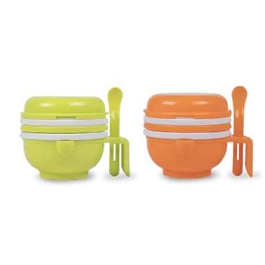 Baby Safe Multi Food Grinder Set / Alat Pengolah Makanan MPASI Green