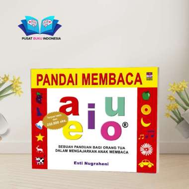 BUKU ANAK BELAJAR MEMBACA BACA PANDAI MEMBACA AIUEO ANAK TK PAUD