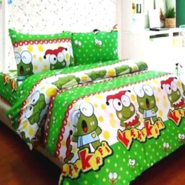 Jual Set Sprei Bed Cover Keroppi Harga Murah Blibli Com