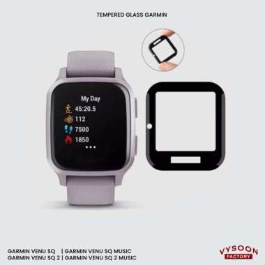 Tempered Glass Gel Garmin Venu SQ Music / Garmin Venu SQ Premium Venu SQ