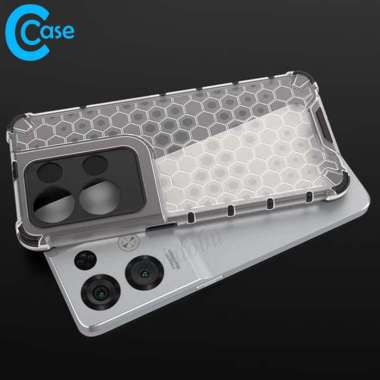 Premium Honeycomb Case Oppo Reno 8 Pro 5G Reno 8 Pro Clear