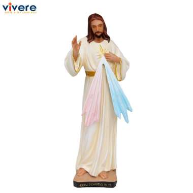 Patung Yesus Kerahiman Ilahi 29 cm Multicolour