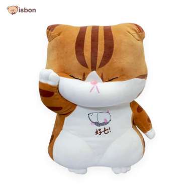 Boneka Kucing Hokki Cat Garfield Furyu Orange Lucu Empuk Mainan Anak Cocok Untuk Hadiah Ulang Tahun 
