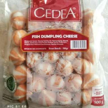 Cedea Fish Dumpling Cheese 500 gram