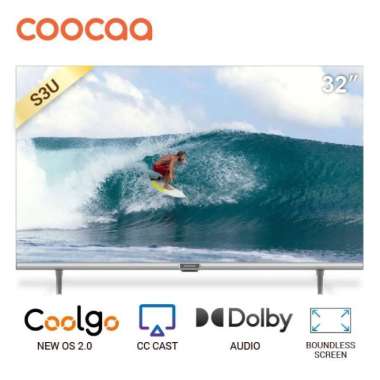 COOCAA 32 inch Digital Smart TV Coocaa 32S3U - Coocaa LED 32 Inch
