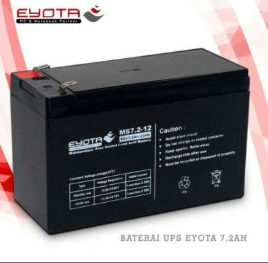 Baterai Eyota Battery UPS Eyota 12V 7.2AH dan 4.5AH 4.5ah
