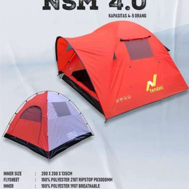 Tenda double layer NSM 4 Orange