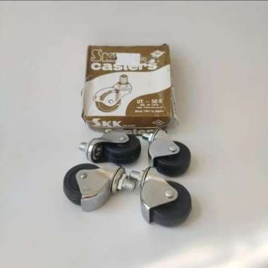 Roda Casters Caster Kastor Hitam Troli Koper SKK UT50R UT 50R Turbo