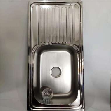 WashBak Wastafel Kitchen Sink Bak Cuci Piring Techno Stainless