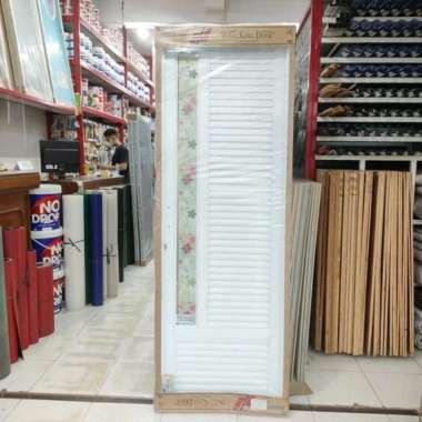 Pintu Kamar Mandi Kanan Alumunium Galvalum Tebal WKD 8 cm 71 x 201 cm