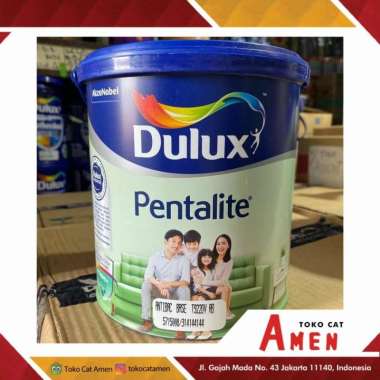 DULUX PENTALITE ANTIBAC 2.5LT - UNIVERSAL GREY / CAT TEMBOK INTERIOR