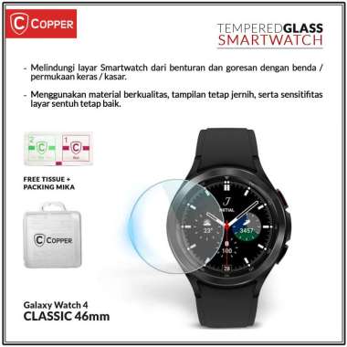 Samsung Galaxy Watch 4 Classic 46mm - COPPER Polymer Nano PMMA
