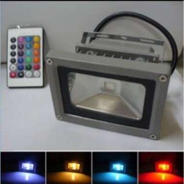 Lampu Sorot Led Warna Warni 50W 220V Body Tebal