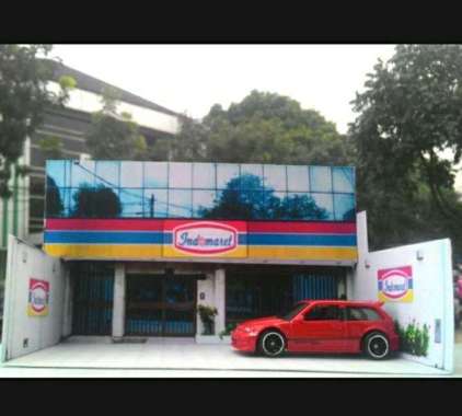 diorama papercraft mini market indomaret