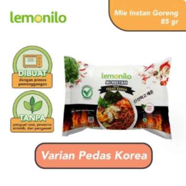 Mie Instan Lemonilo Halal Untuk Vegan Vegetarian Sehat All Varian KOREA