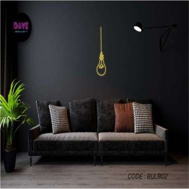 Promo Neon Flex Neon Sign Lampu Dinding Bulb 02 A4