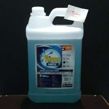 Rinso Matic Cair Deterjen Cair 5 Liter 4,5 Liter
