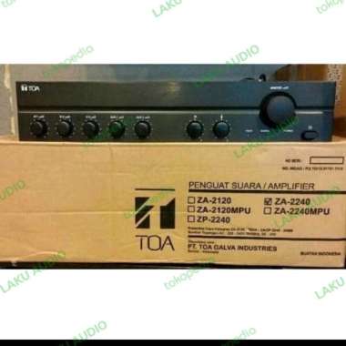 AMPLI TOA ZA 2240 240WATT AMPLIFIER TOA ZA2240 Multicolor
