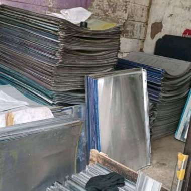 Seng Plat Alumunium Koran 103cm x 73cm Ready Bandung