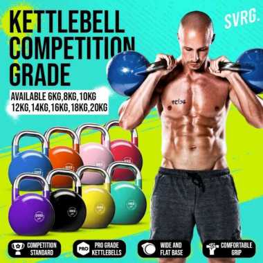SVRG. Kettlebell Competition Grade - Kettle Bell - Dumbbell - Dumbell 10kg