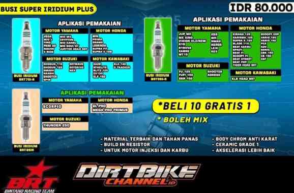 BUSI SUPER IRIDIUM BRT Semua Motor CPR
