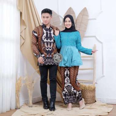 Jual Snoebel Od Andhara Couple Batik Sarimbit Kebaya Modern Brokat Batik Online Februari 2021 Blibli