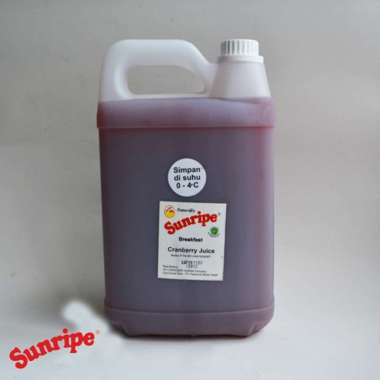 Sunripe Juice 5 Liter (Cranberry)