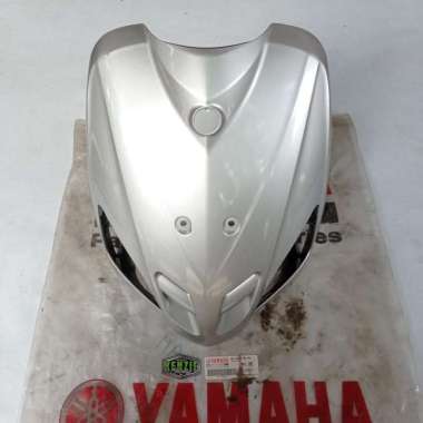 Panel Dada Dasi Tameng Depan Yamaha Mio Sporty Silver Original