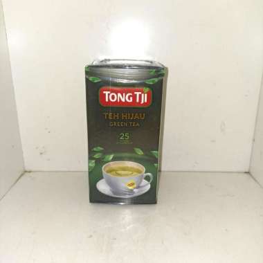 Promo Harga Tong Tji Teh Celup Green Tea Dengan Amplop per 25 pcs 2 gr - Blibli