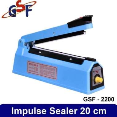 Impulse Sealer GSF G-2200 Mesin Pres Plastik 20 cm Technology Japan