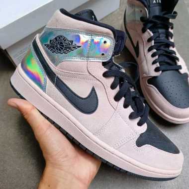 Air Jordan 1 Mid Dirty Powder Iridescent (W)