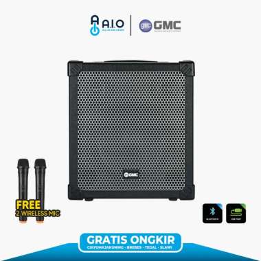 GMC - SPEAKER BLUETOOTH + 2 MIC WIRELESS - 888S
