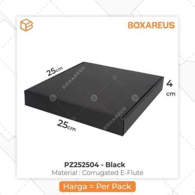 Box Pizza, Dus Cake, Kardus Polos Kotak pizza | PZ252604 Black