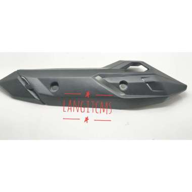 CMS Tutup Knalpot Tameng MK Pelindung Cover Knalpot Vario 150 FI Honda Hitam