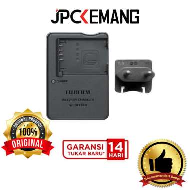 JPC KEMANG Fujifilm BC W126S Fuji BC W126S Fuji BCW126S Battery Charger ORIGINAL Black