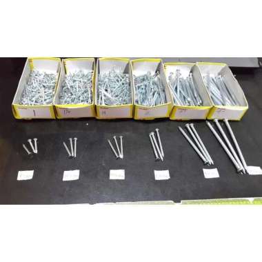 Paku Beton Kuat Paku Tembok Paku Baja Paku Tembok 1 Kotak 11/2" (4cm)