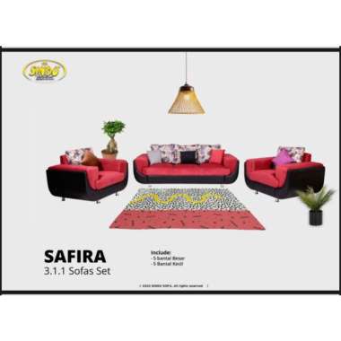 Sindu Safira Sofas Set Sofa Nyaman Kursi Tamu (Palembang)
