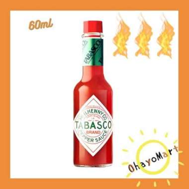 Tabasco Red Pepper Sauce USA / Saus Sambal Tabasco USA 60ml