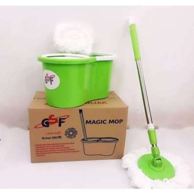 Alat Pel Lantai Magic Mop GSF G433L Perasan Putar