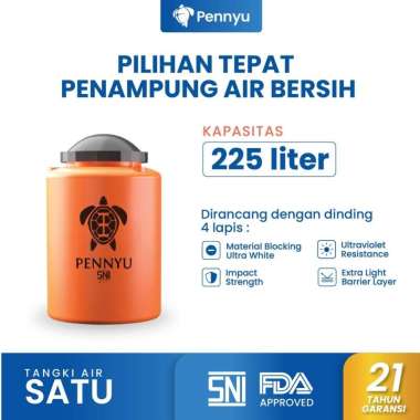 TOREN TANGKI TANDON WADAH PENAMPUNGAN AIR TOREN PENYU 225 LITER 5500L