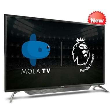 harga Polytron MOLA LED Smart TV 43 Inch - HITAM Maluku Blibli.com