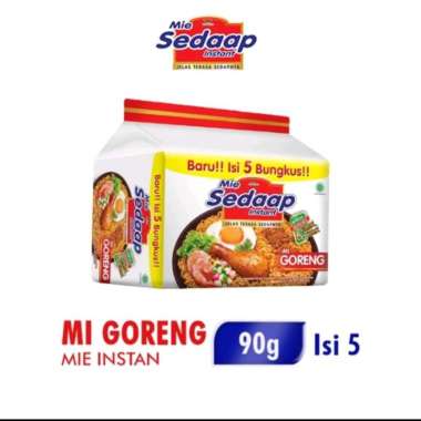 Promo Harga Sedaap Mie Goreng Original per 5 pcs 90 gr - Blibli
