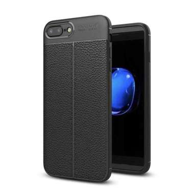 Case Auto Focus Softcase Casing for iPhone 6+ Plus - 6s + Plus - Hitam - Hitam -