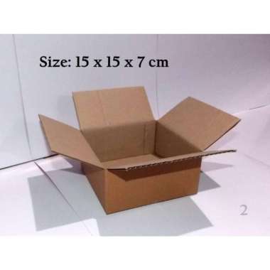Kardus Box - Karton Packing 15x15x7