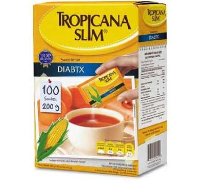 Promo Harga Tropicana Slim Sweetener Diabtx 100 pcs - Blibli