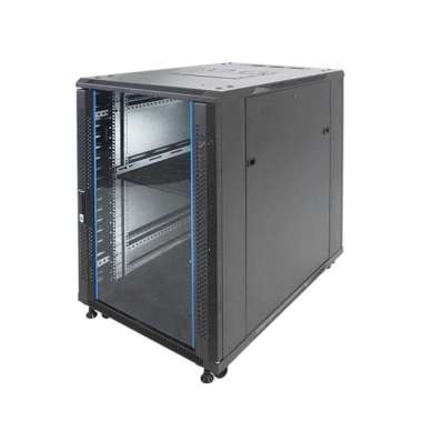 INDORACK Standing Close Rack 20U Glass Door IR9020G